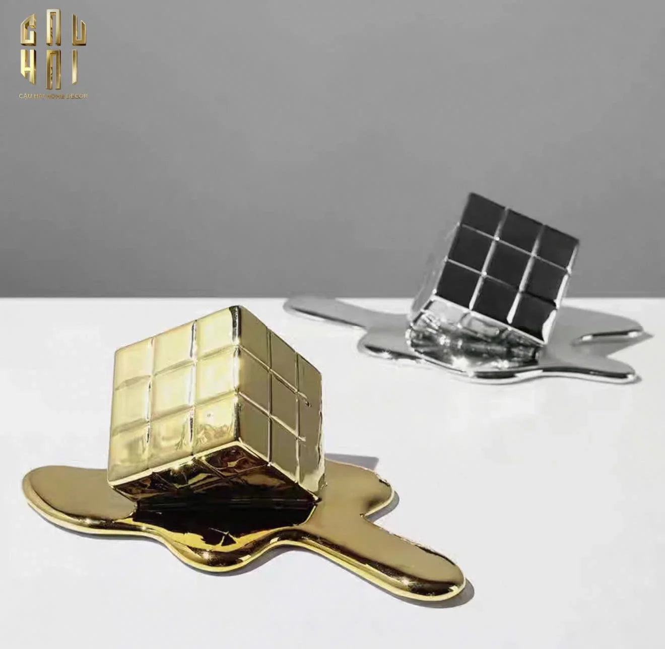 TƯỢNG GILDED MELTING RUPIK FW25-CẬU HAI HOME DECOR