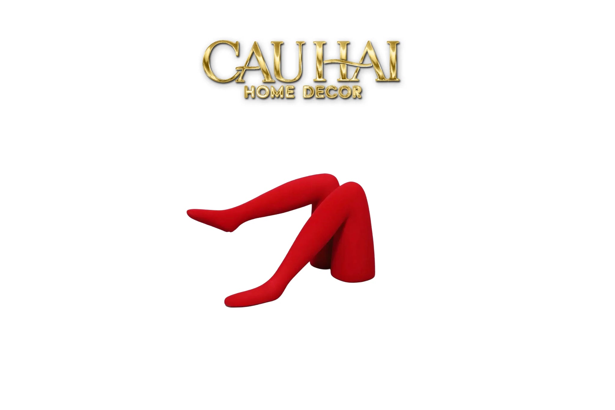 Tượng Gilded Runway Modeling Catwalk Fw25-CẬU HAI HOME DECOR