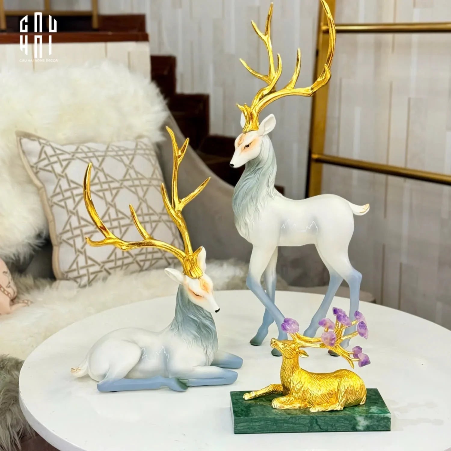 TƯỢNG GODDESS ELF STANDING-CẬU HAI HOME DECOR