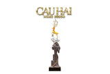 Tượng Hươu Đỉnh Núi Thiên Hựu - Celestial Antler Peak Sculpture H89-TƯỢNG TRANG TRÍ-CẬU HAI HOME DECOR