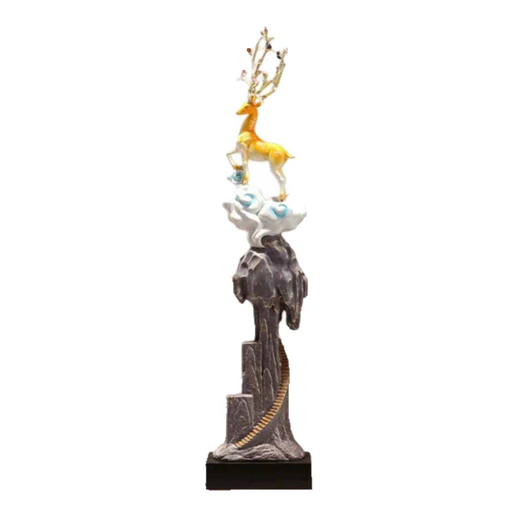 Tượng Hươu Đỉnh Núi Thiên Hựu - Celestial Antler Peak Sculpture H89
