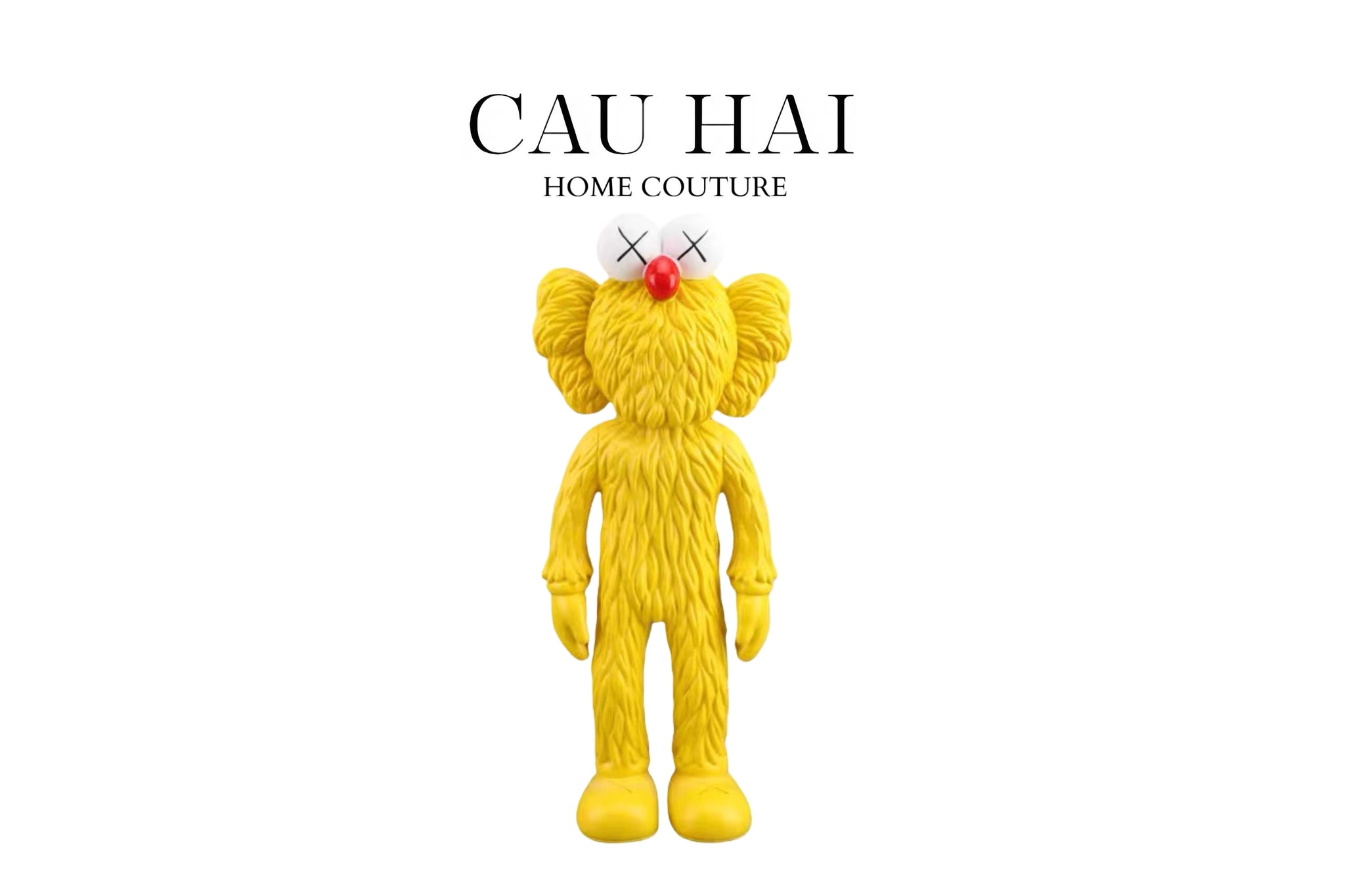 TƯỢNG KAW YELLOW H60-CẬU HAI HOME DECOR