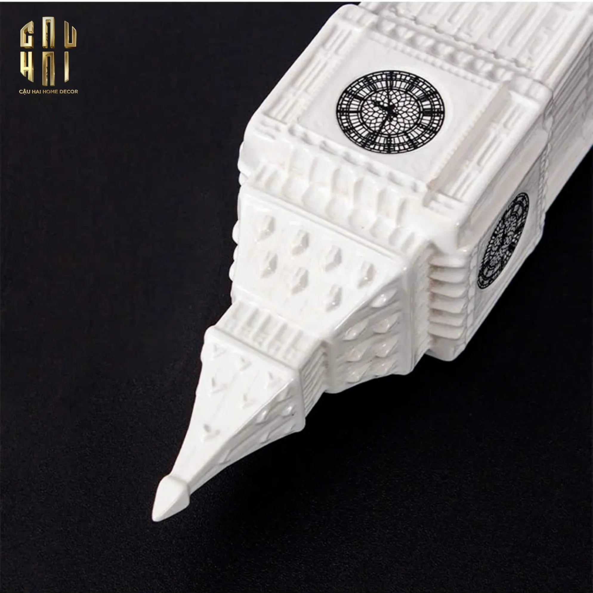 TƯỢNG LONDON BIG BEN CLOCK TOWER H30-CẬU HAI HOME DECOR