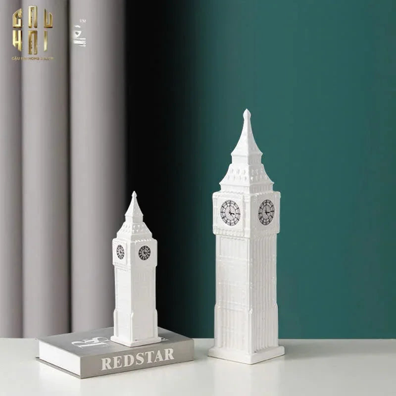 Tượng London Big Ben Clock Tower H30/48-CẬU HAI HOME DECOR