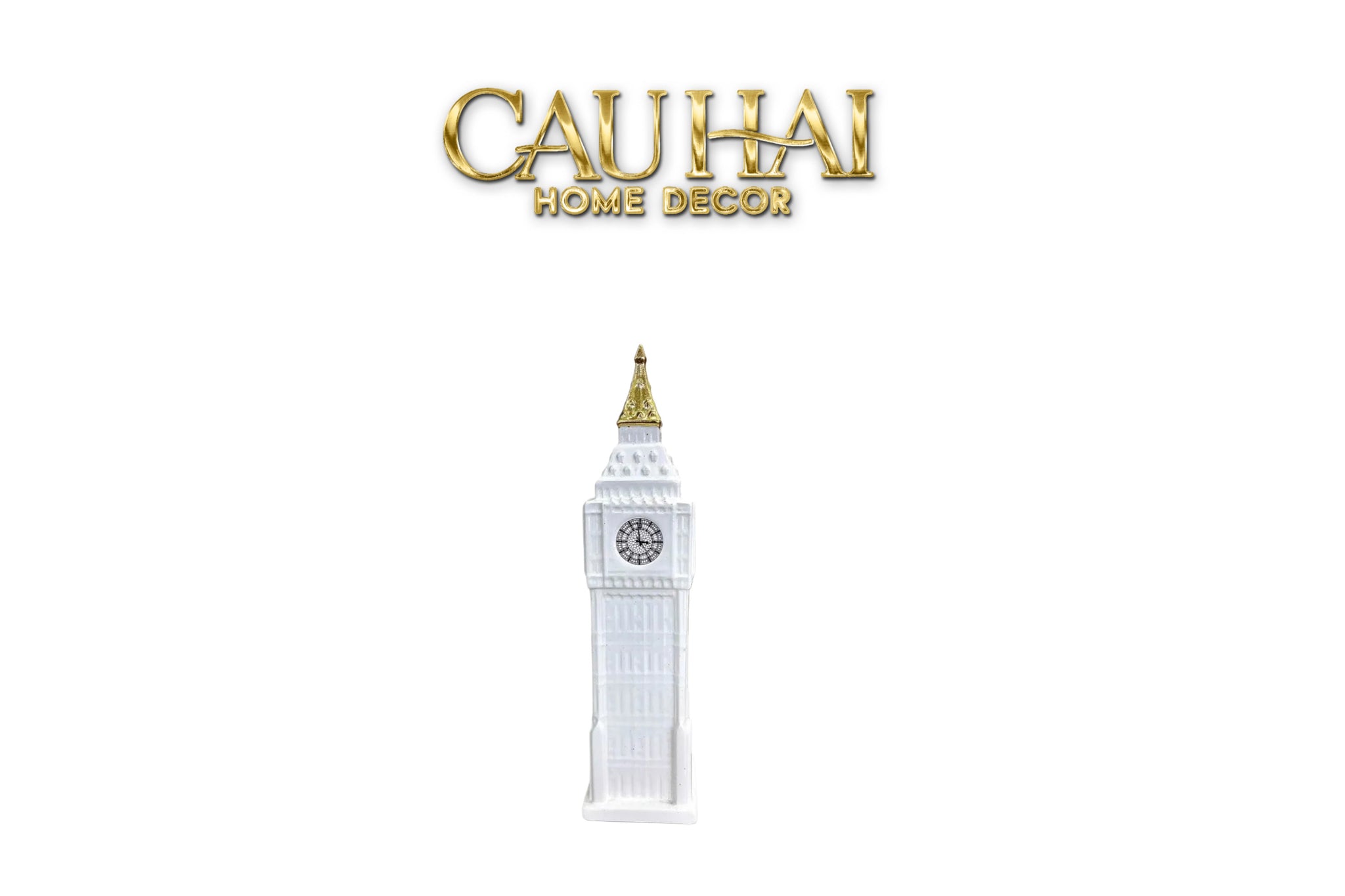 Tượng London Big Ben Clock Tower H30/48-CẬU HAI HOME DECOR