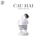 TƯỢNG MÈO TRANG TRÍ GYMNASTIC MEOW-CẬU HAI HOME DECOR
