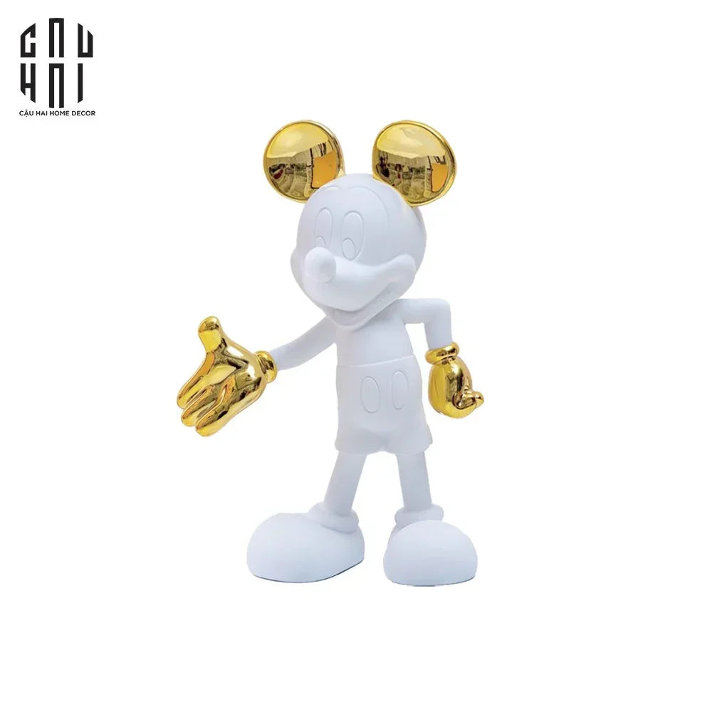 Tượng Mickey Handshake Union D’Or H29-CẬU HAI HOME DECOR