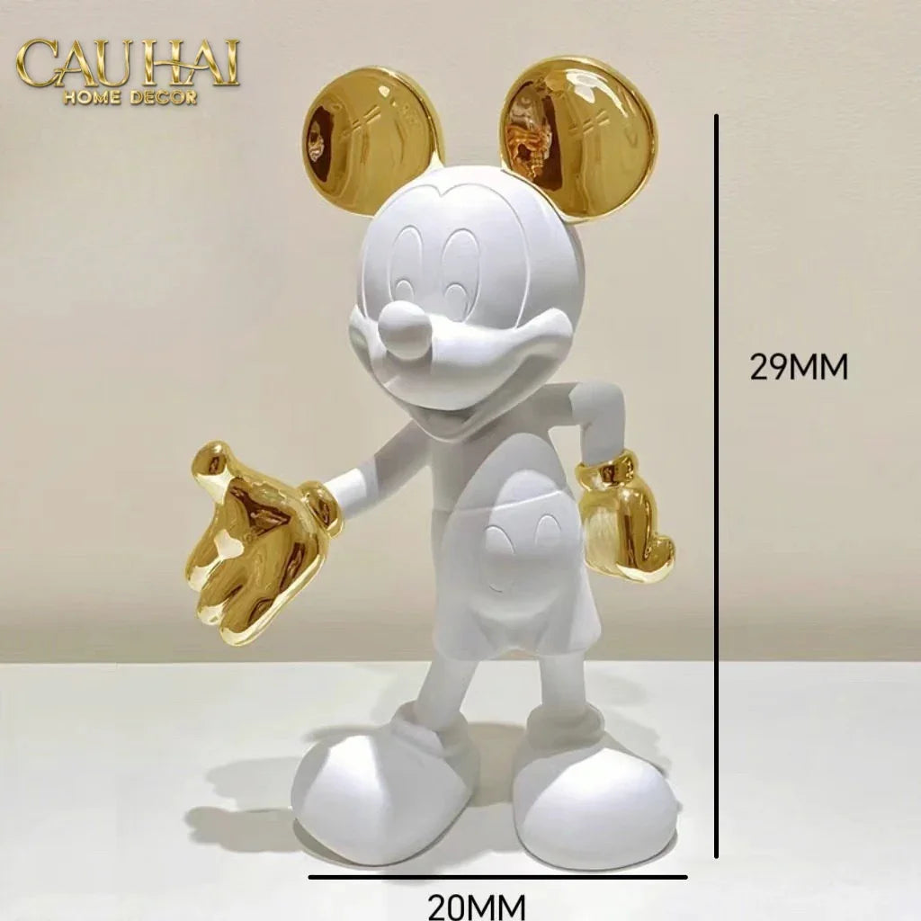 Tượng Mickey Handshake Union D’Or H29-CẬU HAI HOME DECOR