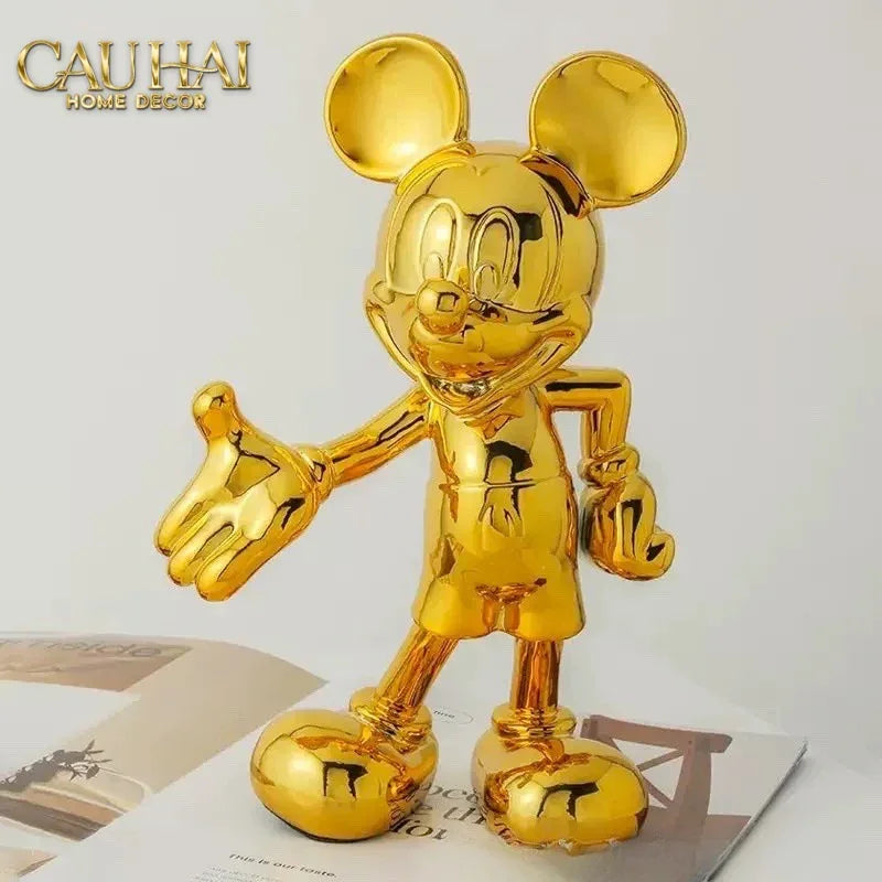Tượng Mickey Handshake Union D’Or H29-CẬU HAI HOME DECOR