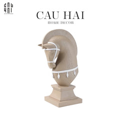 Tượng Ngựa Regal Trojan Horsé-CẬU HAI HOME DECOR