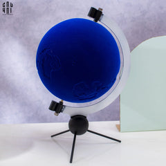 Tượng Nhung Velvet Blue Planet Ss25-CẬU HAI HOME DECOR