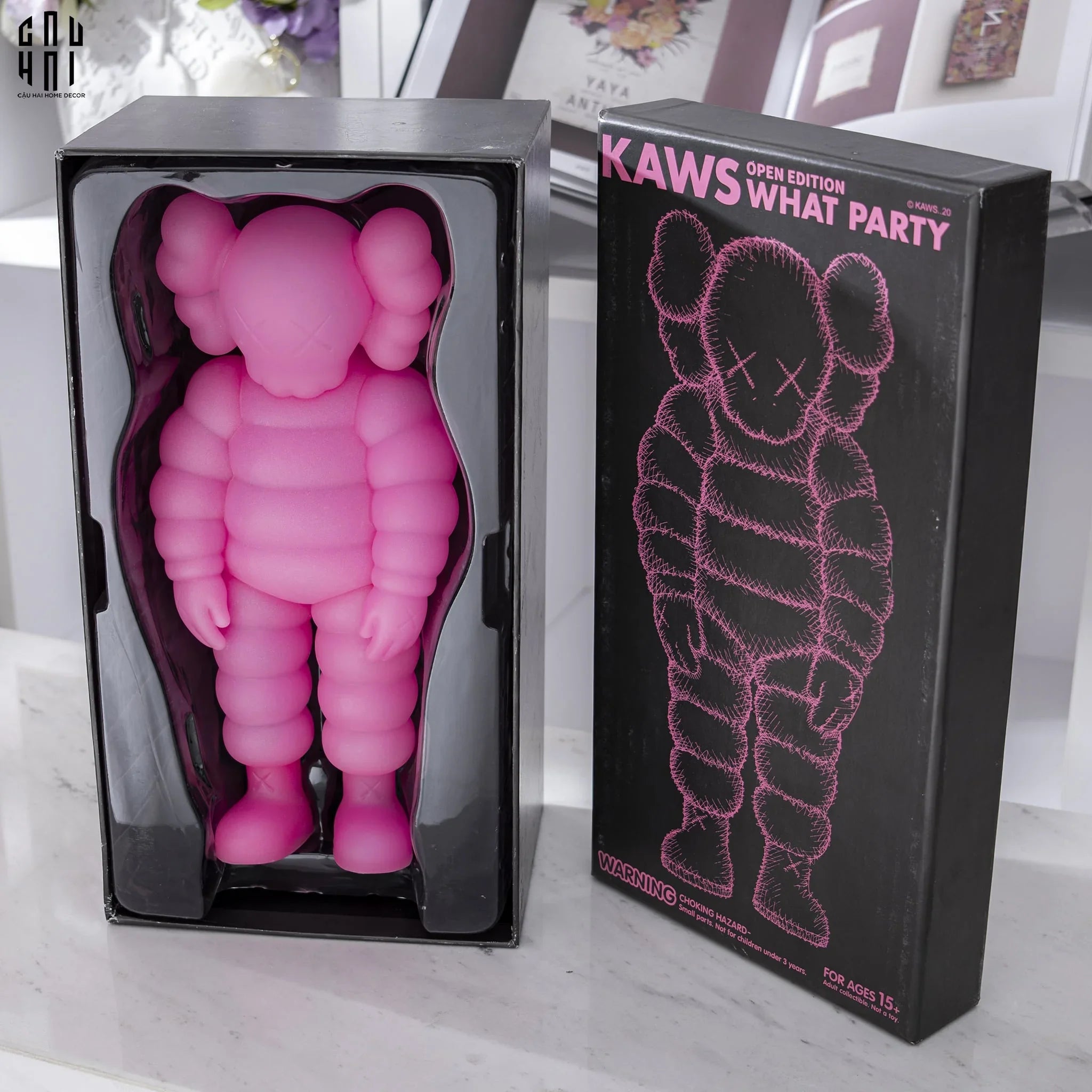 TƯỢNG PINKY SUPER KAW FULL BOX - SS25-CẬU HAI HOME DECOR