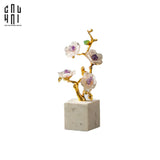 TƯỢNG QUARTZ WHITE ORCHID-CẬU HAI HOME DECOR
