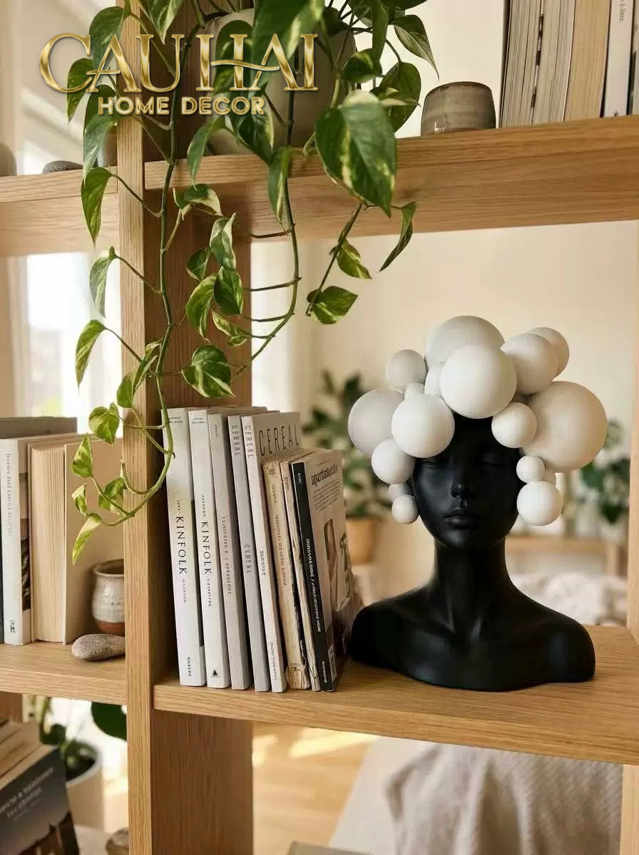 Tượng Quý Cô Dualité Sphère Ombre-TƯỢNG TRANG TRÍ-CẬU HAI HOME DECOR