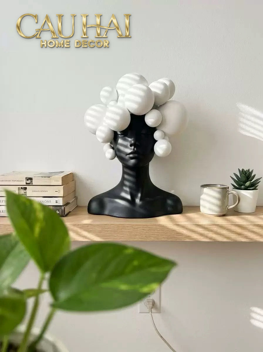 Tượng Quý Cô Dualité Sphère Ombre-TƯỢNG TRANG TRÍ-CẬU HAI HOME DECOR