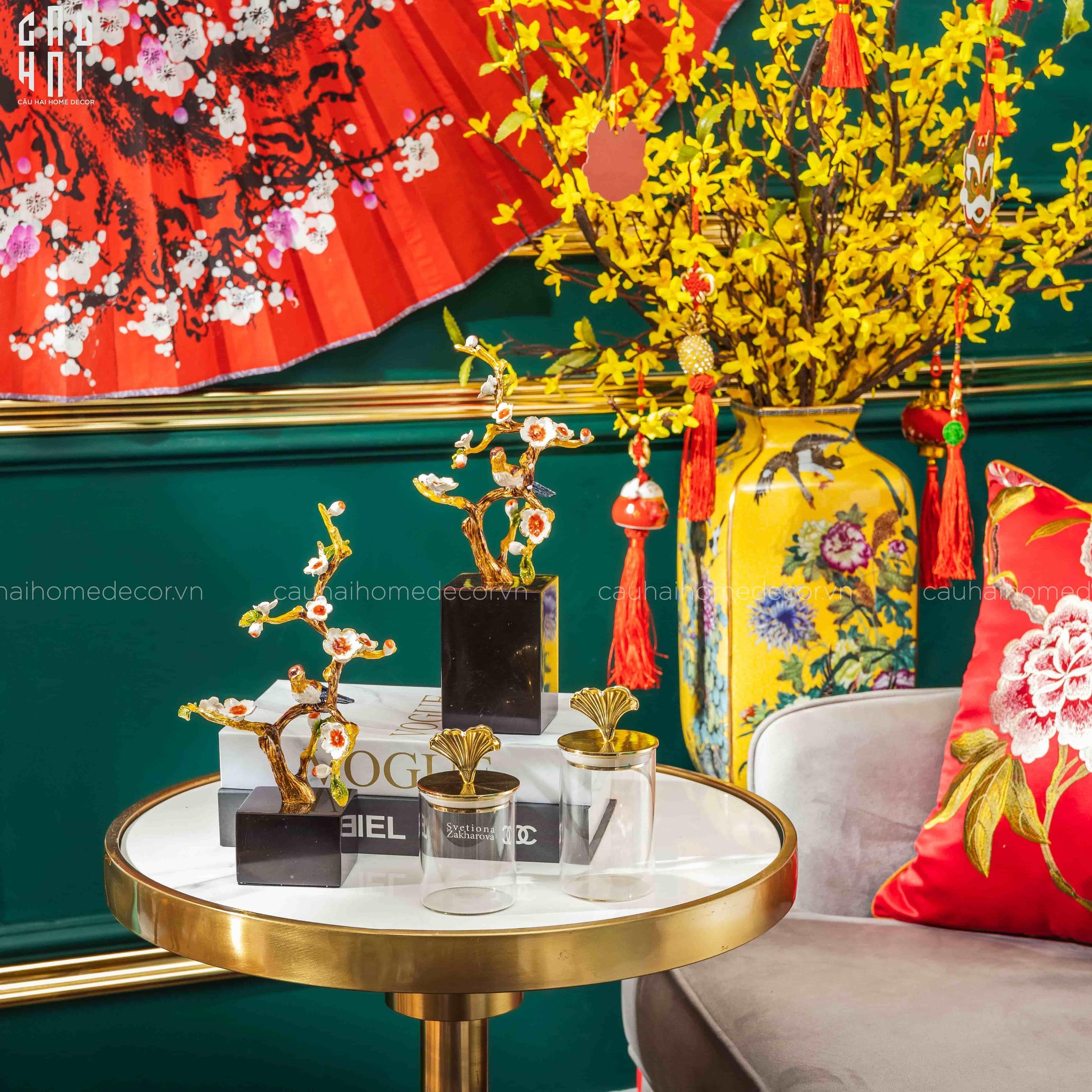 TƯỢNG SAKURA SIZE M-CẬU HAI HOME DECOR