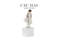 Tượng Socrates Quote Bust-CẬU HAI HOME DECOR