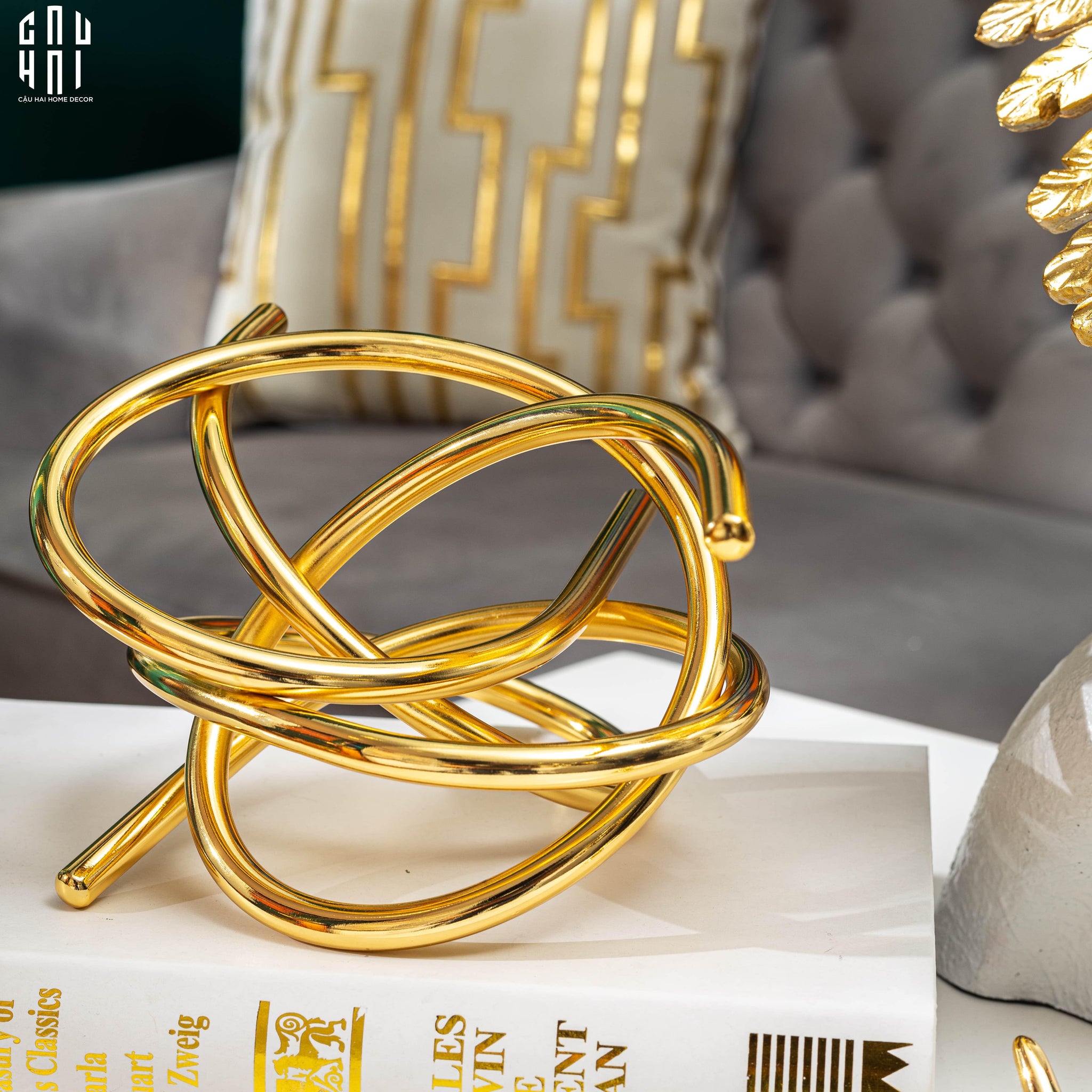 TƯỢNG SPIRAL SS22-CẬU HAI HOME DECOR