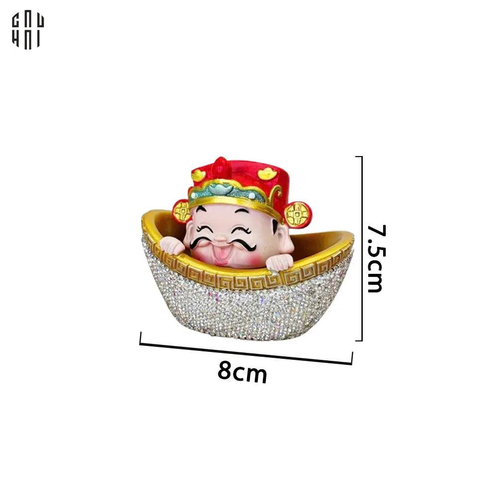 TƯỢNG THẦN TÀI MINI - TÀI LỘC-CẬU HAI HOME DECOR