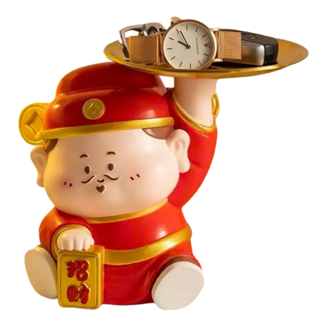Tết Couture - Tượng Thần Tài Phúc Mãn Đường - Key Holder Figurines