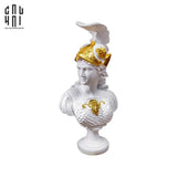Tượng Thena Dát Vàng 24K H32-TƯỢNG TRANG TRÍ-CẬU HAI HOME DECOR