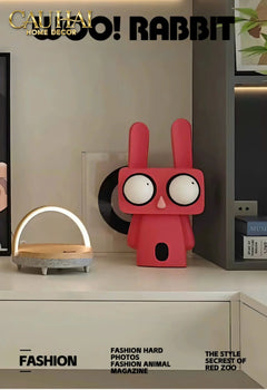 Tượng Thỏ Art Toon Woo Lapin H33-CẬU HAI HOME DECOR