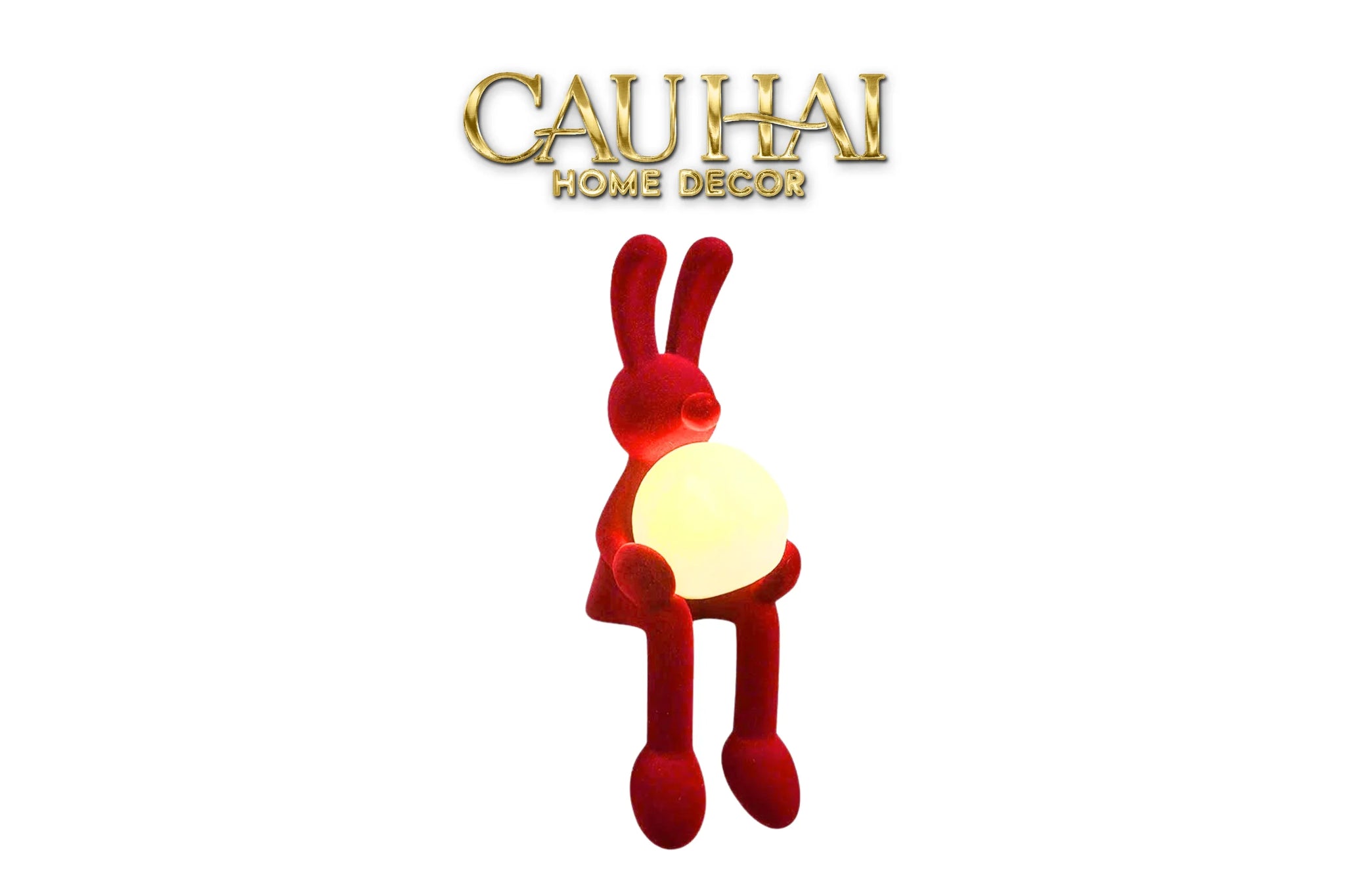 tuong-tho-nhung-do-moonlight-rouge-velour-lapin-sculpture-lamp-8_5x26_5-tuong-trang-tri-cau-hai-home-decor - CẬU HAI HOME DECOR