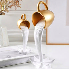 Tượng Trang Trí Milk Splash Sculpture Fw25-CẬU HAI HOME DECOR