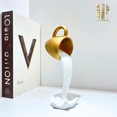 Tượng Trang Trí Milk Splash Sculpture Fw25-CẬU HAI HOME DECOR