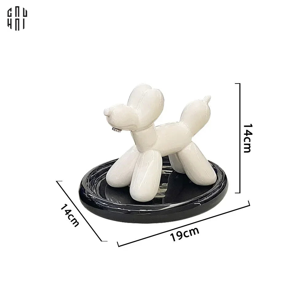 Tượng Trang Trí White Balloon-CẬU HAI HOME DECOR