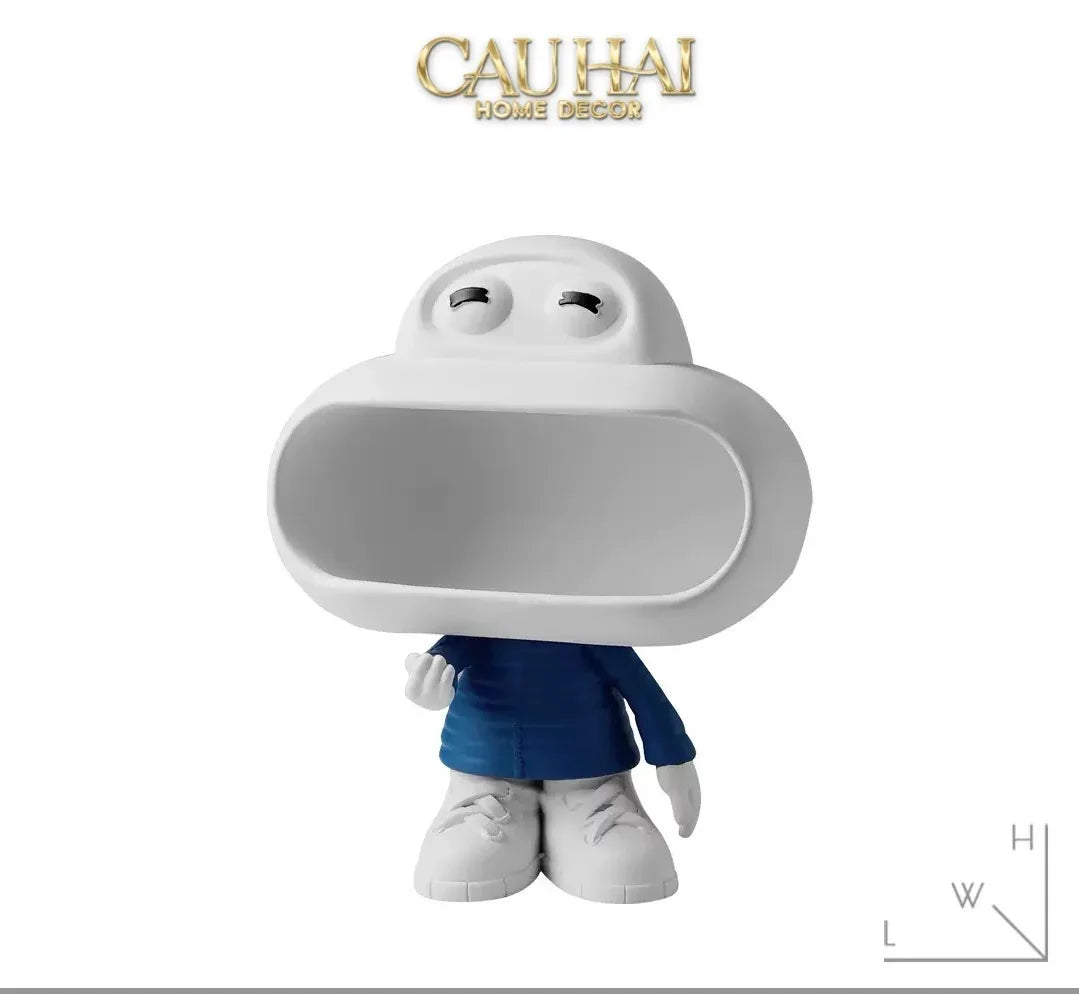 Tượng Treo Chìa Khoá Figurine Big Mouth Key Holder-CẬU HAI HOME DECOR