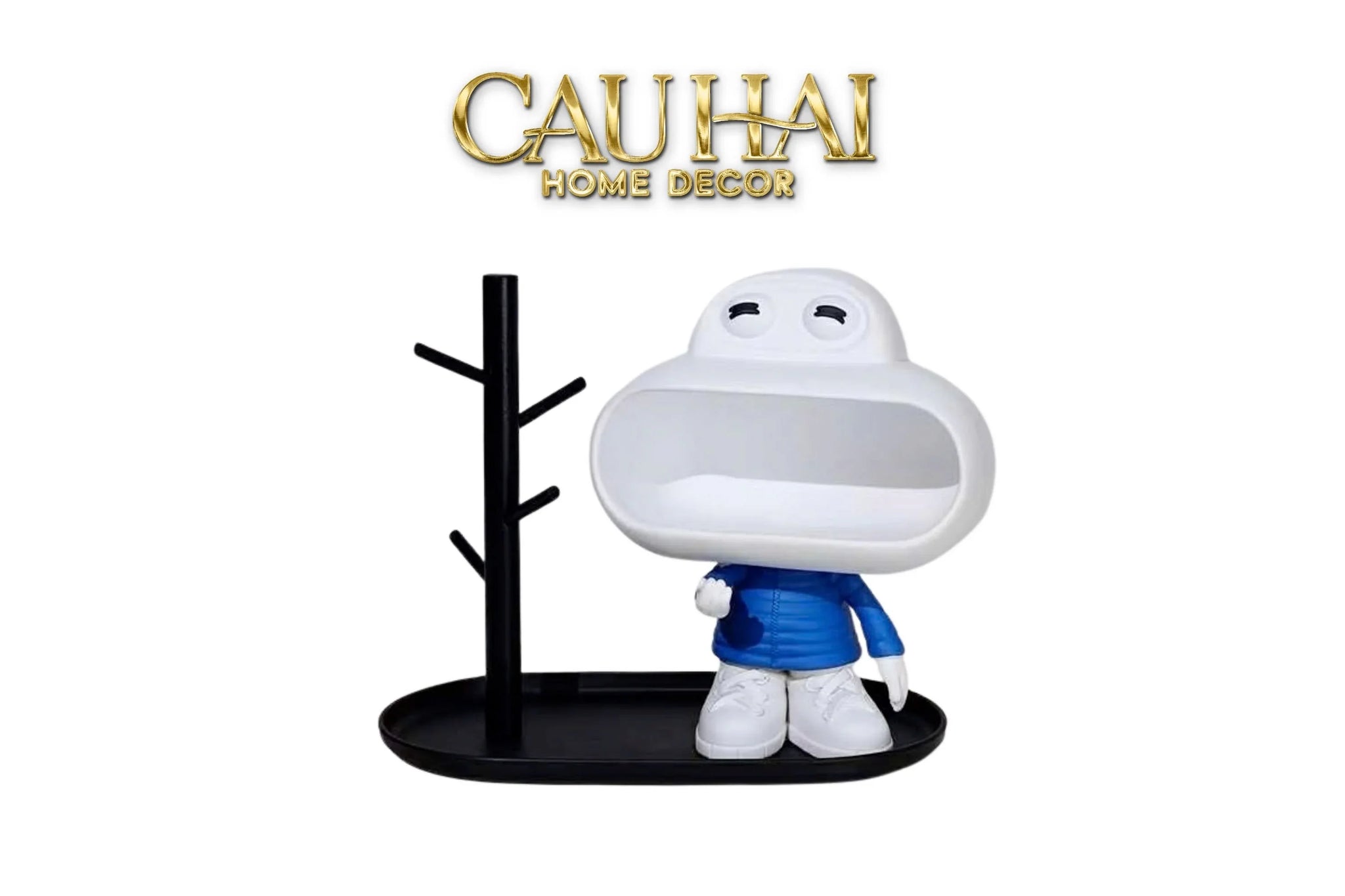 Tượng Treo Chìa Khoá Figurine Big Mouth Key Holder-CẬU HAI HOME DECOR