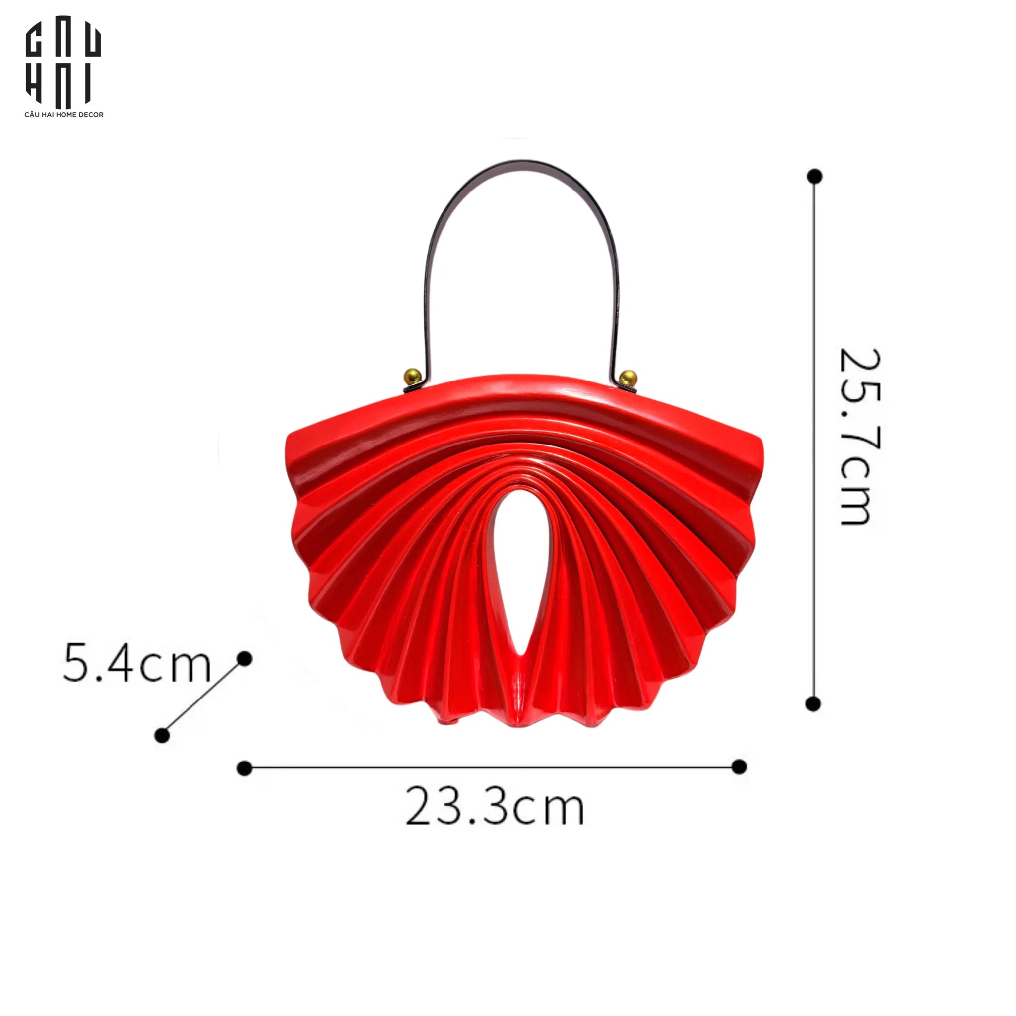 TƯỢNG TÚI XÁCH RUNWAY ROUGE HIGH HEEL-CẬU HAI HOME DECOR