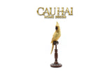 Tượng Vẹt Mào Emperor Cockatoo H28-TƯỢNG TRANG TRÍ-CẬU HAI HOME DECOR