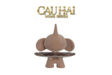 Tượng Voi Figurine Beige Velvet Toffee - Nova Elephas H27-TƯỢNG TRANG TRÍ-CẬU HAI HOME DECOR