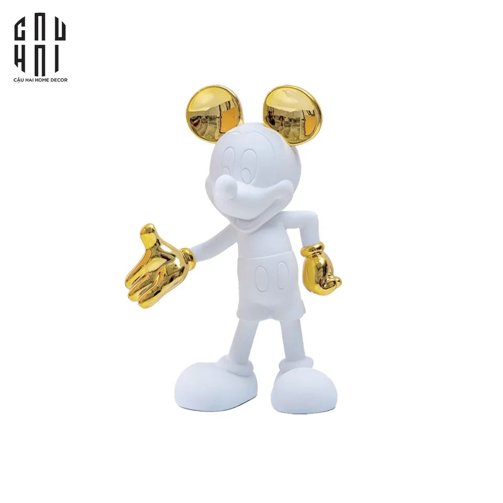 TƯỢNG MICKEY HANDSHAKE UNION D’OR H29-CẬU HAI HOME DECOR