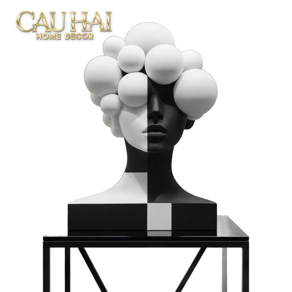 Tượng Quý Cô Dualité Sphère Miroir