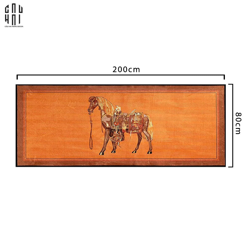 VELVET BEDDING RUG LE CHEVAL 2M-CẬU HAI HOME DECOR