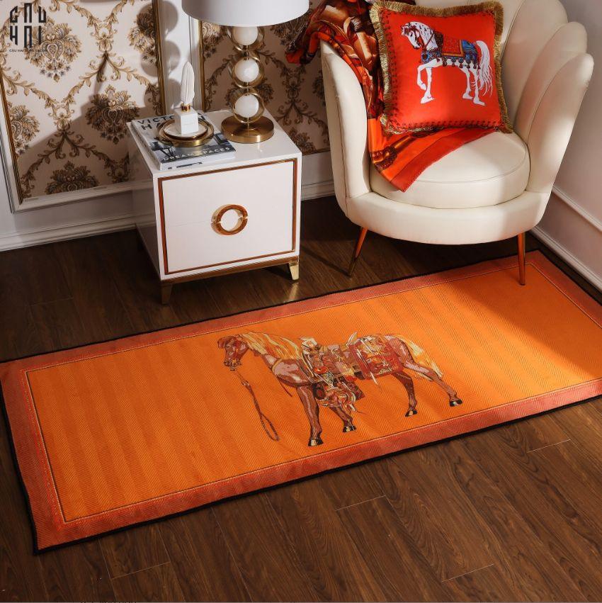 VELVET BEDDING RUG LE CHEVAL 2M-CẬU HAI HOME DECOR