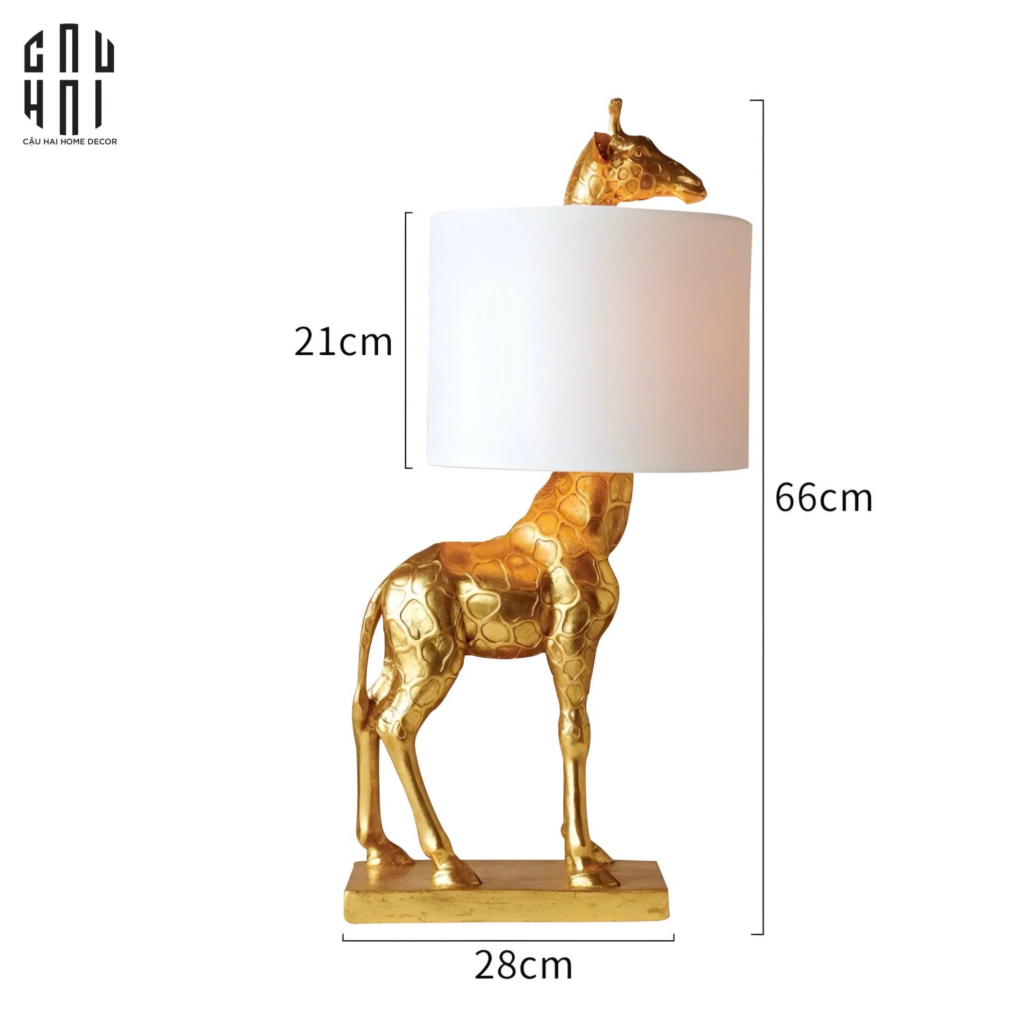 VILLA SONATA - ĐÈN BÀN GILDED GIRAFFE-CẬU HAI HOME DECOR