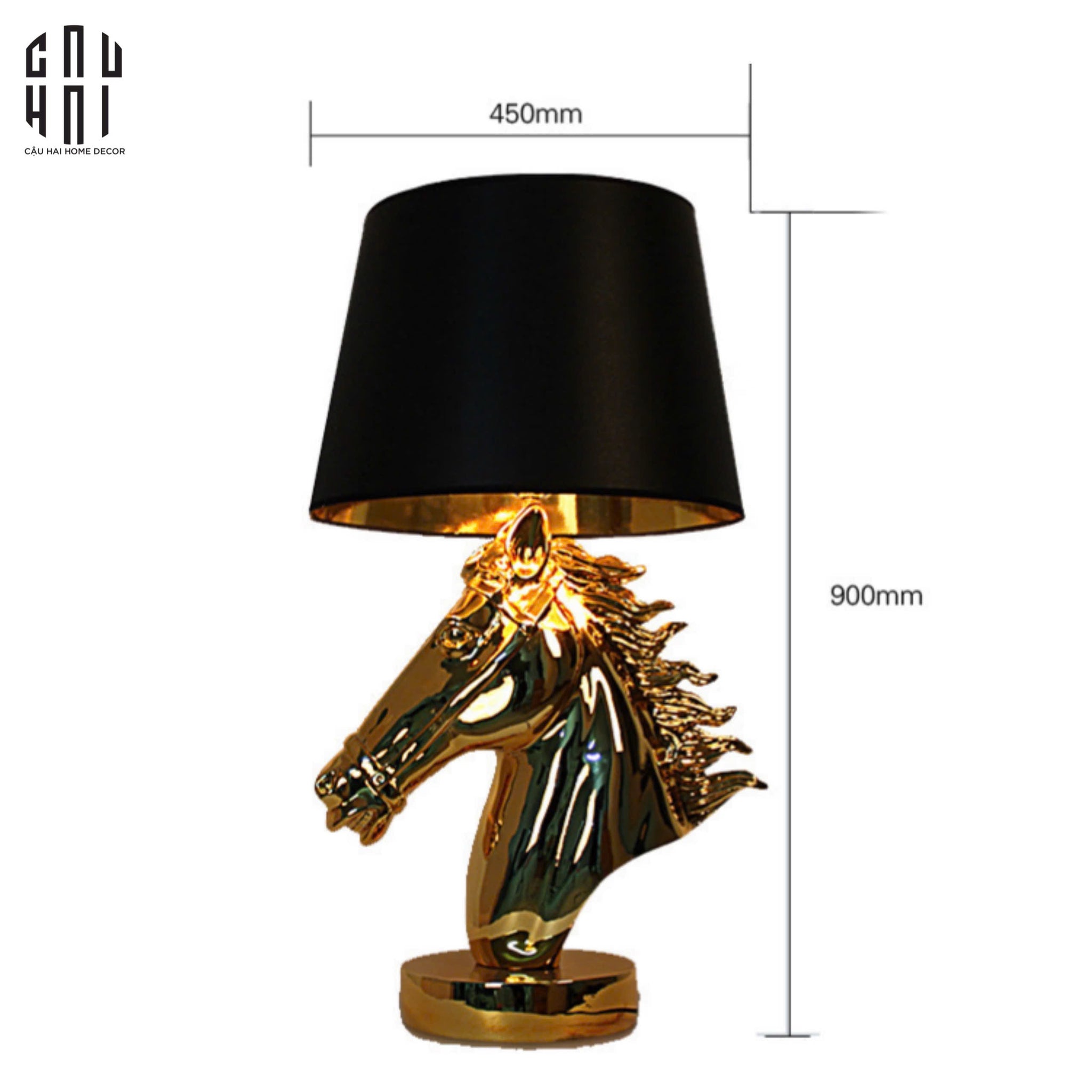 VILLA SONATA - ĐÈN NGỦ BÀN CAVALLIERE D'OR-CẬU HAI HOME DECOR