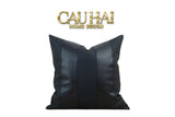 Vỏ Gối Da Darknight Intrecciato 45-VỎ GỐI-CẬU HAI HOME DECOR