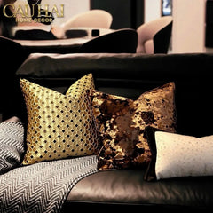Vỏ Gối Jacquard D’Or Lattice 50-CẬU HAI HOME DECOR