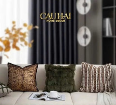 Vỏ Gối Jacquard Galliano D’Or Bronze 45-CẬU HAI HOME DECOR