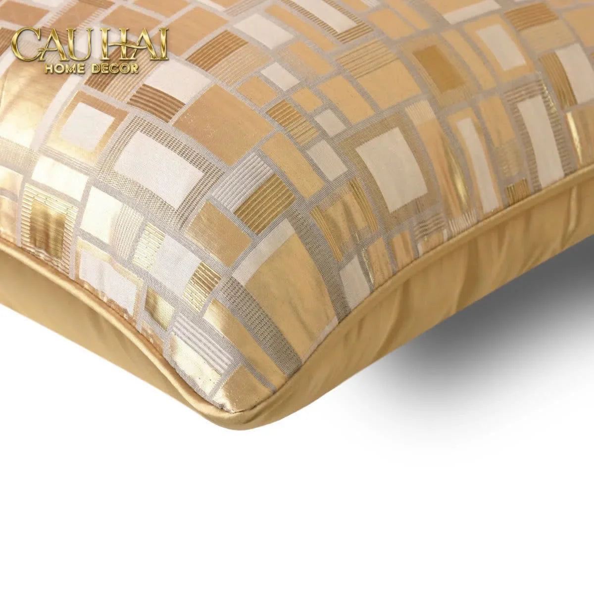 Vỏ Gối Lụa Jacquard Aurea Mosaic 50-CẬU HAI HOME DECOR