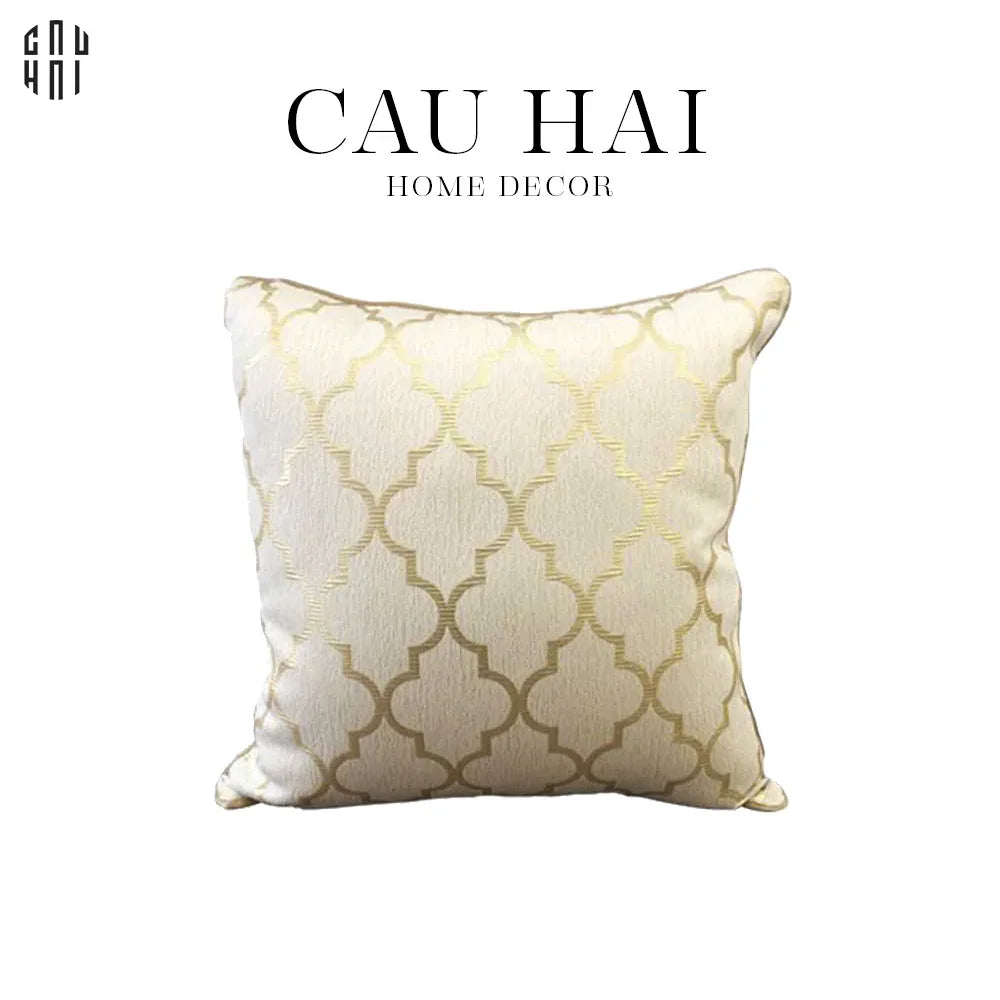 VỎ GỐI LỤA JACQUARD AVALON ELITE 45-CẬU HAI HOME DECOR
