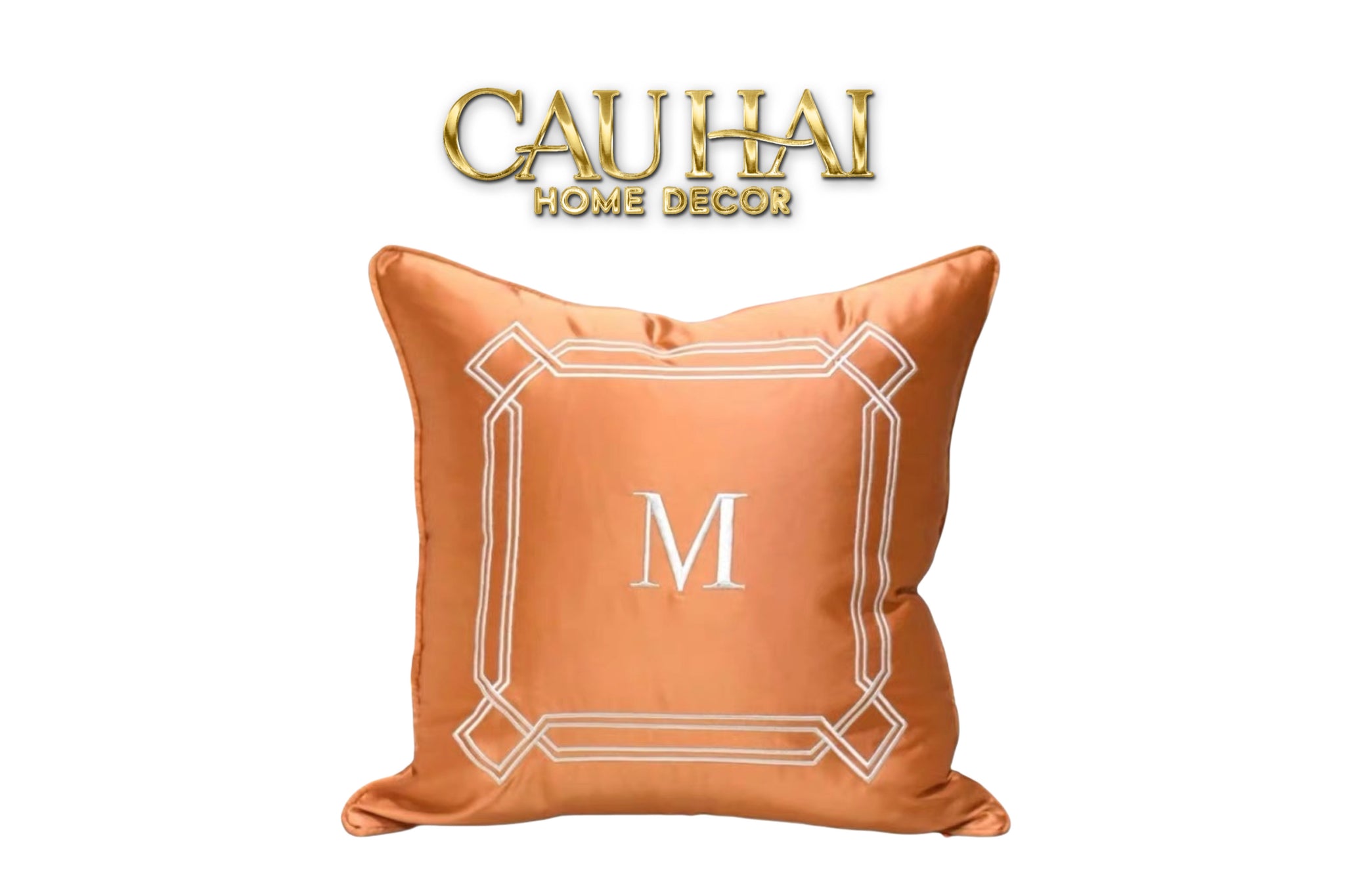 VỎ GỐI LỤA SATIN MILLE SIENNA 50-CẬU HAI HOME DECOR