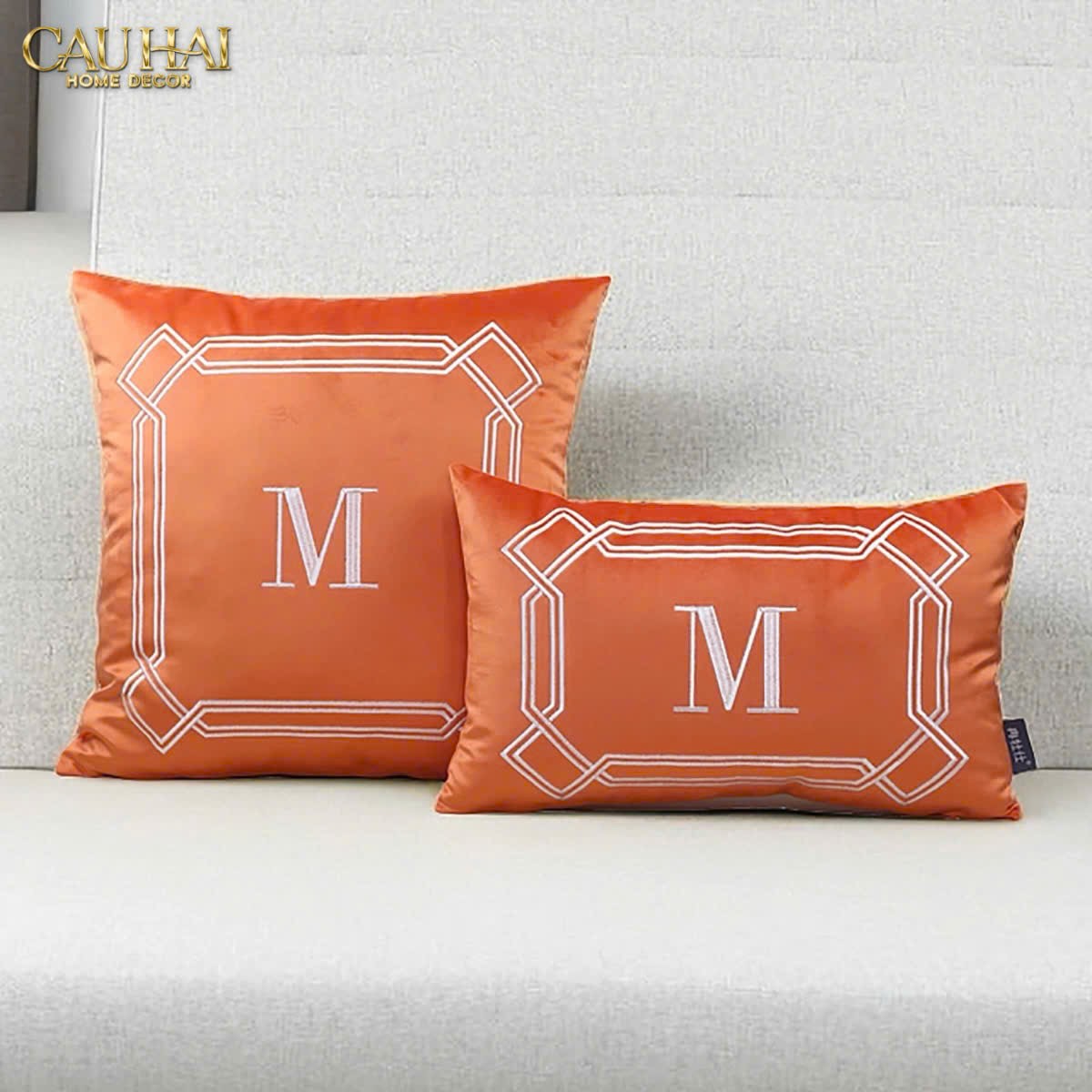 VỎ GỐI LỤA SATIN MILLE SIENNA 50-CẬU HAI HOME DECOR