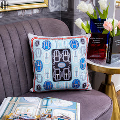Vỏ Gối Nhung Bouclerie D’Attelage 45-CẬU HAI HOME DECOR