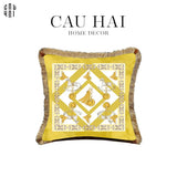 Vỏ Gối Nhung Cao Cấp Bride De Luxe 45.-VỎ GỐI-CẬU HAI HOME DECOR